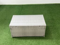 Fimous 9 Seater Garden Outdoor Rattan Furniture Set with Oblong Coffee Table in Light Grey - thumbnail 5