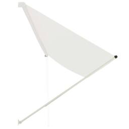 Berkfield Home Retractable Awning 400x150 cm Cream in Beige - thumbnail 3
