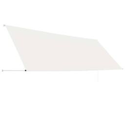 Berkfield Home Retractable Awning 400x150 cm Cream in Beige - thumbnail 4
