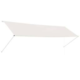 Berkfield Home Retractable Awning 400x150 cm Cream in Beige - thumbnail 2