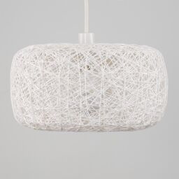 ValueLights Bjorn White Ceiling Pendant Shade - thumbnail 3
