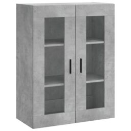 Berkfield Home Highboard Concrete Grey 69.5x34x180 cm Engineered Wood - thumbnail 5