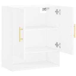 Berkfield Home Wall Cabinet White 60x31x70 cm Engineered Wood - Size: 60 x 31 x 70 cm - thumbnail 6