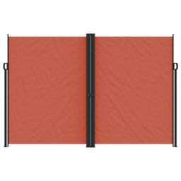 Berkfield Home Retractable Side Awning Terracotta 220x1200 cm in Orange - thumbnail 3