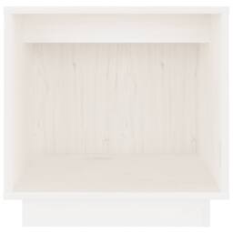 Berkfield Home Bedside Cabinets 2 pcs White 40x30x40 cm Solid Wood Pine - Size: 40 x 30 x 40 cm - thumbnail 5