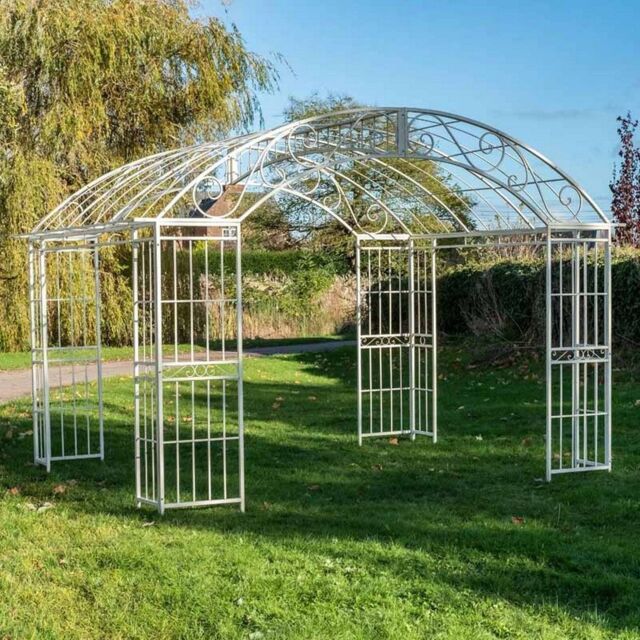 Ascalon Design Ltd Marseille Gazebo - L402 x W306 x H282 cm - Cream - image 1