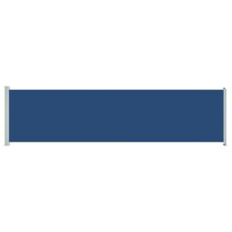 Berkfield Home Patio Retractable Side Awning 600x160 cm Blue - thumbnail 2