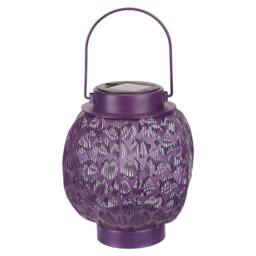 VFM e-Store Solar Lanterns for Garden 18cm x 15cm Purple X 1 - Size: 18 cm x 15 cm