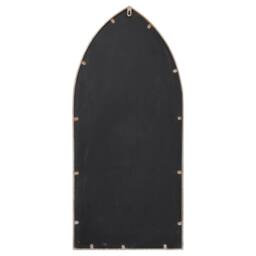 Berkfield Home Mirror Sand 100x45 cm Iron for Indoor Use in Beige - thumbnail 4