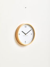 Orsina Compact & Lightweight Small Wall Clock, Sleek Clock In Kitchen, Modern Design Wall Clock For Indoor in White - thumbnail 3