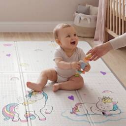 Liberty House Toys Toddler Play Mat - Unicorn & Moon & Stars - thumbnail 5
