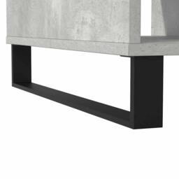 Berkfield Home Coffee Table Concrete Grey 104x60x35 cm Engineered Wood - Size: 104 x 60 x 35 cm - thumbnail 8
