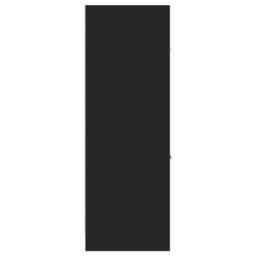 Berkfield Home Elegant Apothecary Cabinet Black 40x41x118 cm Engineered Wood - Size: 40 x 41 x 118 cm - thumbnail 6