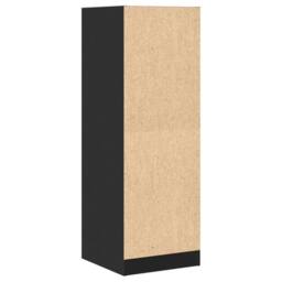 Berkfield Home Elegant Apothecary Cabinet Black 40x41x118 cm Engineered Wood - Size: 40 x 41 x 118 cm - thumbnail 7