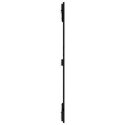 Berkfield Home Wall Headboard Black 82.5x3x110 cm Solid Wood Pine - thumbnail 5