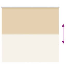 Berkfield Home Roller Blind Blackout Beige 145x150 cm Fabric Width 141.6 cm Polyester - thumbnail 9