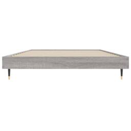 Berkfield Home Bed Frame Grey Sonoma 90x200 cm Engineered Wood - thumbnail 6