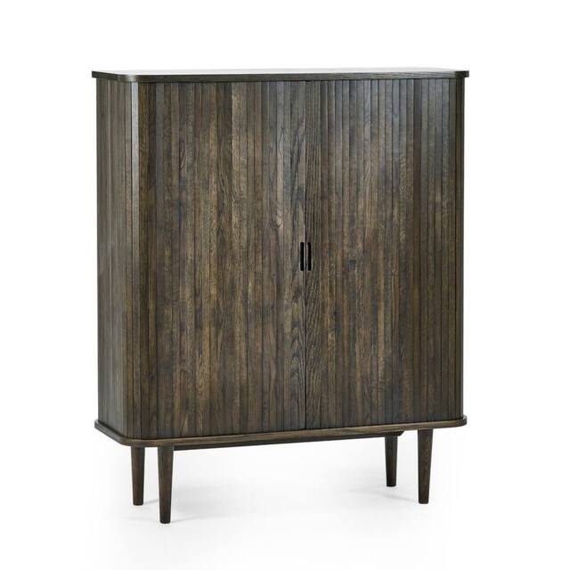 Cheshire Premium Skye Wine Cabinet in Dark Brown - image 1
