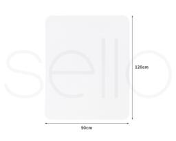 Marlow Office Chair Desk Mat Floor Computer Carpet Protector PVC Clear - thumbnail 9