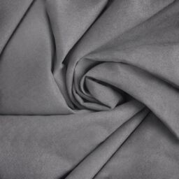 Luxury Living Velvet Chenille Cushion in Grey - Size: 45 cm x 45 cm - thumbnail 4
