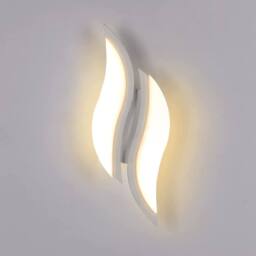 Pheashine White 29cm Rectangular LED Wall Light 20W 3000K 2300LM Acrylic - thumbnail 1