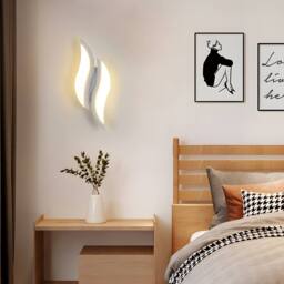 Pheashine White 29cm Rectangular LED Wall Light 20W 3000K 2300LM Acrylic - thumbnail 7