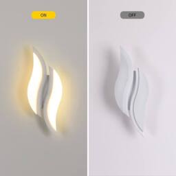 Pheashine White 29cm Rectangular LED Wall Light 20W 3000K 2300LM Acrylic - thumbnail 5