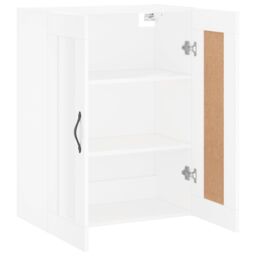 Berkfield Home Wall Mounted Cabinet White 69.5x34x90 cm Engineered Wood - thumbnail 6