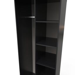 Ready Assembled 2 U Fuji Open Wardrobe (Ready Assembled) in Black - thumbnail 5