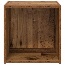 Berkfield Home TV Cabinets - 4 pcs Old Wood - 37 x 35 x 37 cm - Engineered Wood in Brown - thumbnail 6