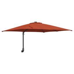 Berkfield Home Cantilever Umbrella Terracotta Polyester Large Tiltable - thumbnail 2