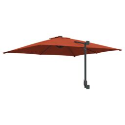 Berkfield Home Cantilever Umbrella Terracotta Polyester Large Tiltable - thumbnail 6