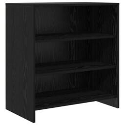 Berkfield Home Sideboard 2 pcs Black oak 70 x 41 x 75 cm Engineered wood - thumbnail 6