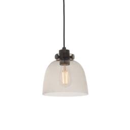 Netlighting 'ALESSANDRIA' Dimmable Industrial Style Indoor Pendant Ceiling Light in Black - thumbnail 1