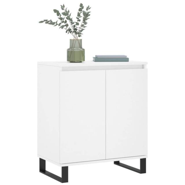 Berkfield Home Sideboard White 60x35x70 cm Engineered Wood - Size: 60 x 35 x 70 cm - image 1