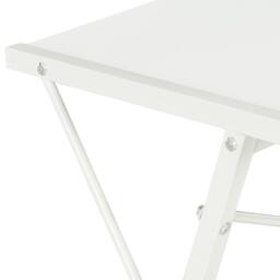 Berkfield Home Desk with Shelf White 116x50x93 cm - Size: 116 x 50 x 93 cm - thumbnail 6