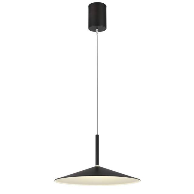 Netlighting Lampone Dome Pendant Ceiling Light Matt Black LED 4000K - image 1