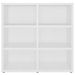 Berkfield Home Shoe Cabinet White 52.5x30x50 cm - thumbnail 4
