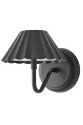 ValueLights Avery Portable Rechargeable Easy Fit Wall Light Fitting in Black - thumbnail 6