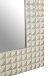Orsina Dimano Champagne Finish 3D Geometric Wall Mirror in Gold - thumbnail 4