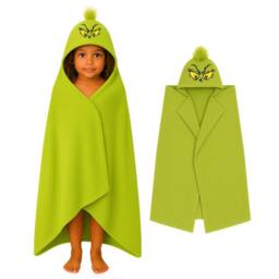 The Grinch Wrap Blanket Hoodie in Green - thumbnail 1