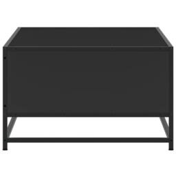 Berkfield Home Durable Coffee Table Black 100x57x35 cm Engineered Wood & Metal - Size: 100 x 57 x 35 cm - thumbnail 6