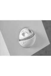 CGC Lighting 'Paris' White LED Curved Outdoor Wall Light With Motion Sensor - thumbnail 5