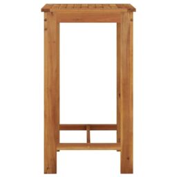 Berkfield Home Garden Bar Table 60x60x105 cm Solid Wood Acacia in Brown - Size: 60 x 60 x 105 cm - thumbnail 4