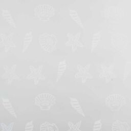 Berkfield Home Shower Roller Blind 100x240 cm Sea Star in Grey - thumbnail 6
