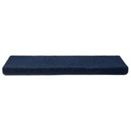 Berkfield Home Stair Mats 15 pcs Needle Punch 65x21x4 cm Blue - Size: Medium - thumbnail 4