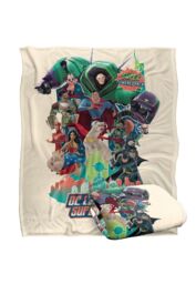 Warner Brothers Dc League Of Super Pets Officially Licensed Silky Touch Super Soft Throw Blanket 152 x 127 cm in White - thumbnail 2