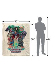Warner Brothers Dc League Of Super Pets Officially Licensed Silky Touch Super Soft Throw Blanket 152 x 127 cm in White - thumbnail 5