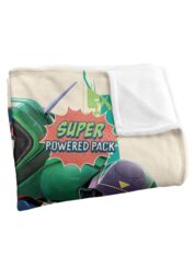 Warner Brothers Dc League Of Super Pets Officially Licensed Silky Touch Super Soft Throw Blanket 152 x 127 cm in White - thumbnail 3