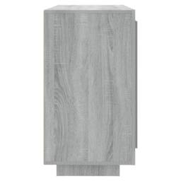 Berkfield Home Sideboard Grey Sonoma 80x40x75 cm Engineered Wood - Size: 80 x 40 x 75 cm - thumbnail 7